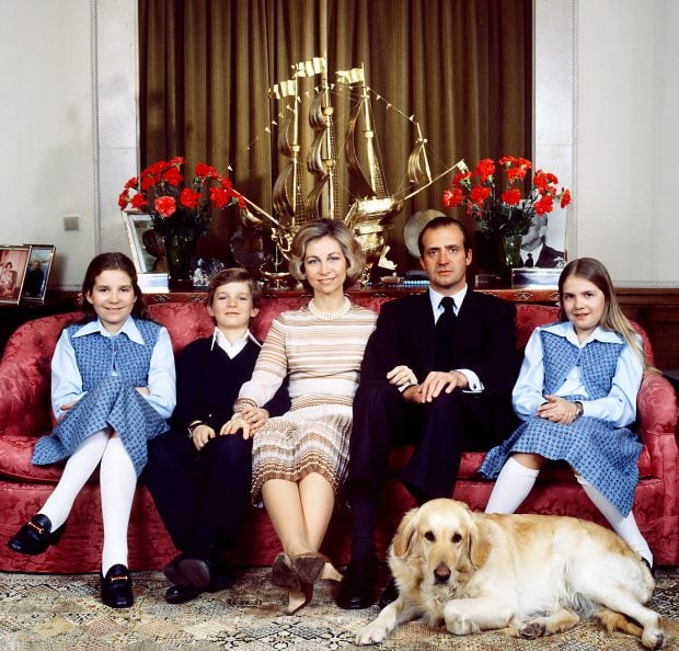 La Familia Real con un perro / Gtres