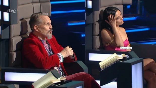Miguel Bosé en 'Cover Night'. / Televisión Española