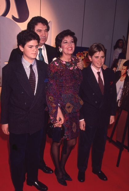 Concha Velasco, su marido Paco Mars&oacute; y sus dos hijos, Manuel y Paco / Gtres