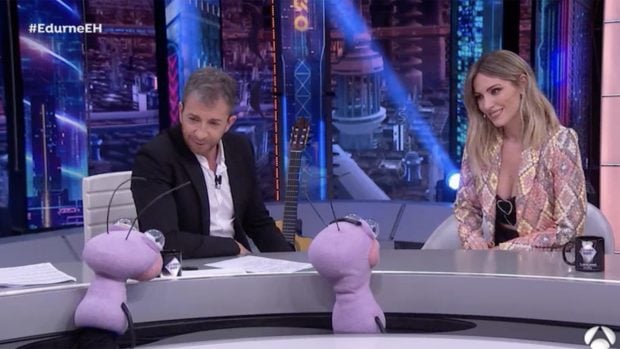 Edurne y Pablo Motos en 'El Hormiguero'. / Antena 3