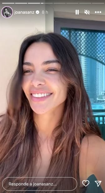 Joana Sanz sonriendo / Instagram