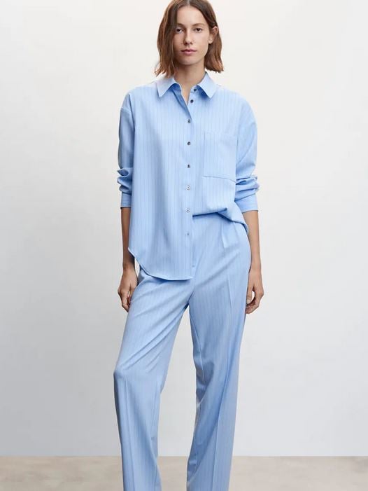 Llega la primavera a Mango con esta camisa de rayas que seguro va a triunfar