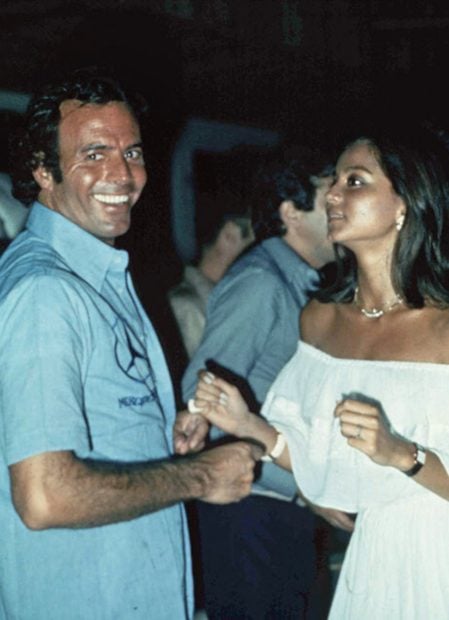 Julio Iglesias junto a Isabel Preysler / Gtres