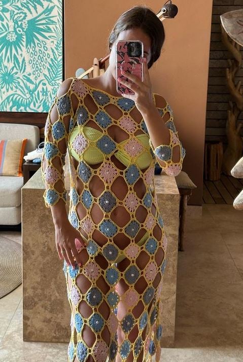 El vestidazo de María Pombo que se ha agotado en horas y no es barato