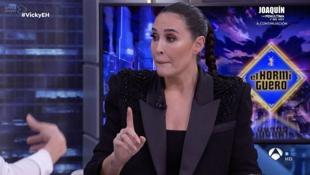 Vicky Mart&iacute;n Berrocal en 'El Hormiguero'. / Antena 3