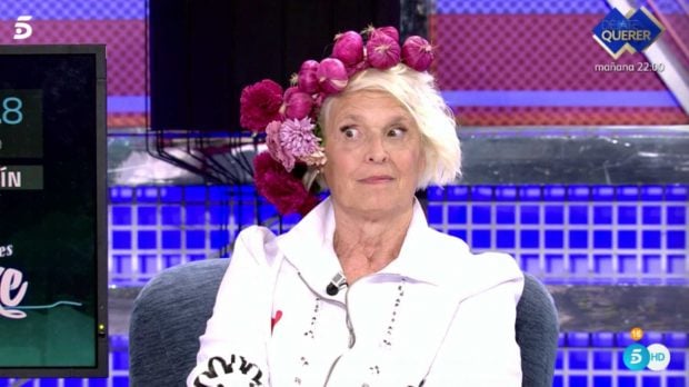 Luc&iacute;a Domingu&iacute;n en 'Viernes Deluxe' / Telecinco