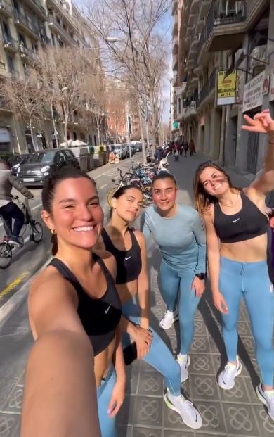 La influencer Carla Dipinto acapara todas las miradas con este sujetador de Nike