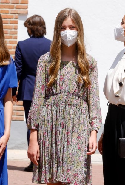 La infanta Sof&iacute;a el d&iacute;a de la confirmaci&oacute;n de la Princesa Leonor / Gtres