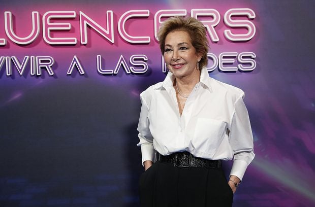 Ana Rosa Quintana en el estreno de 'Influencers: sobrevivir a las redes'. / Gtres