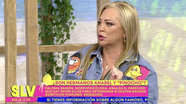 Bel&eacute;n Esteban en el plat&oacute; de 'S&aacute;lvame'. / Telecinco