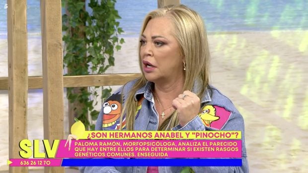 Bel&eacute;n Esteban en el plat&oacute; de 'S&aacute;lvame'. / Telecinco