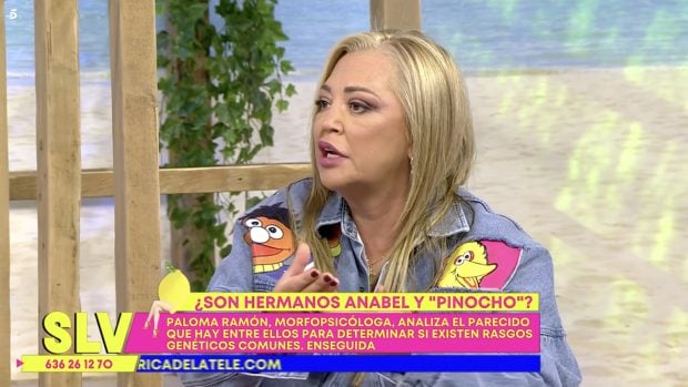Bel&eacute;n Esteban en el plat&oacute; de 'S&aacute;lvame'. / Telecinco