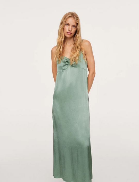 Así es el vestido lencero de Mango Outlet que promete ser el mejor esta primavera