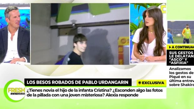 Alexia Rivas en 'Ya es mediod&iacute;a' / Telecinco