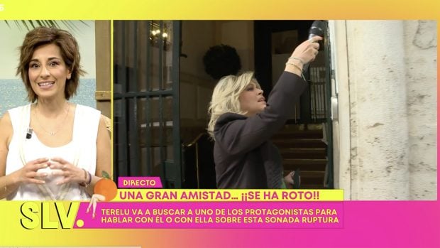 Adela Gonz&aacute;lez y Terelu Campos en 'S&aacute;lvame'. / Telecinco