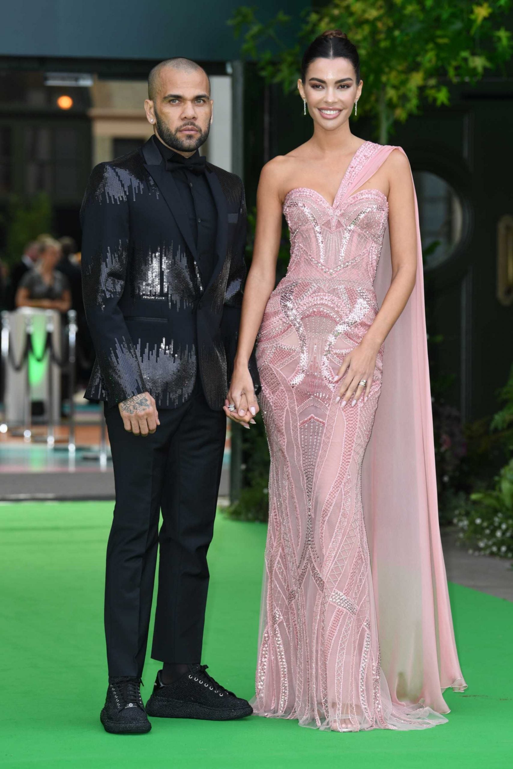 Dani Alves y Joana Sanz en un evento / Gtres
