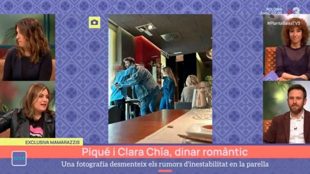 Gerard Piqu&eacute; y Clara Ch&iacute;a vestidos a conjunto. / Planta Baixa