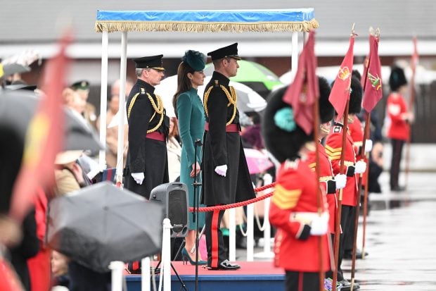 Los pr&iacute;ncipes de Gales en el D&iacute;a de San Patricio. / Gtres
