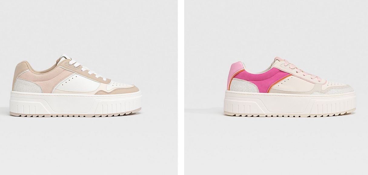 Es tiempo de zapatillas y Stradivarius tiene las que pegarán con todos tus looks