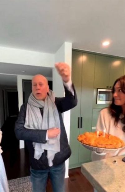 Bruce Willis en su 68 cumplea&ntilde;os / Instagram