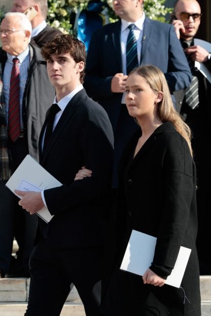 Pablo e Irene Urdangarin en el funeral de Constantino II / Gtres