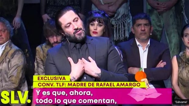 Los padres de Rafael Amargo intervienen en el programa de 'S&aacute;lvame' / Telecinco