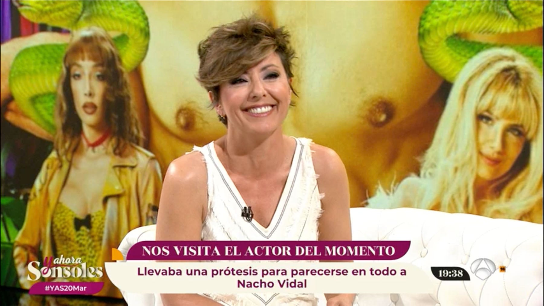 Sonsoles &Oacute;nega en 'Y ahora Sonsoles'. / Antena 3