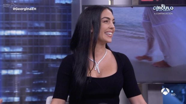 Georgina Rodríguez en 'El Hormiguero'. / Antena 3