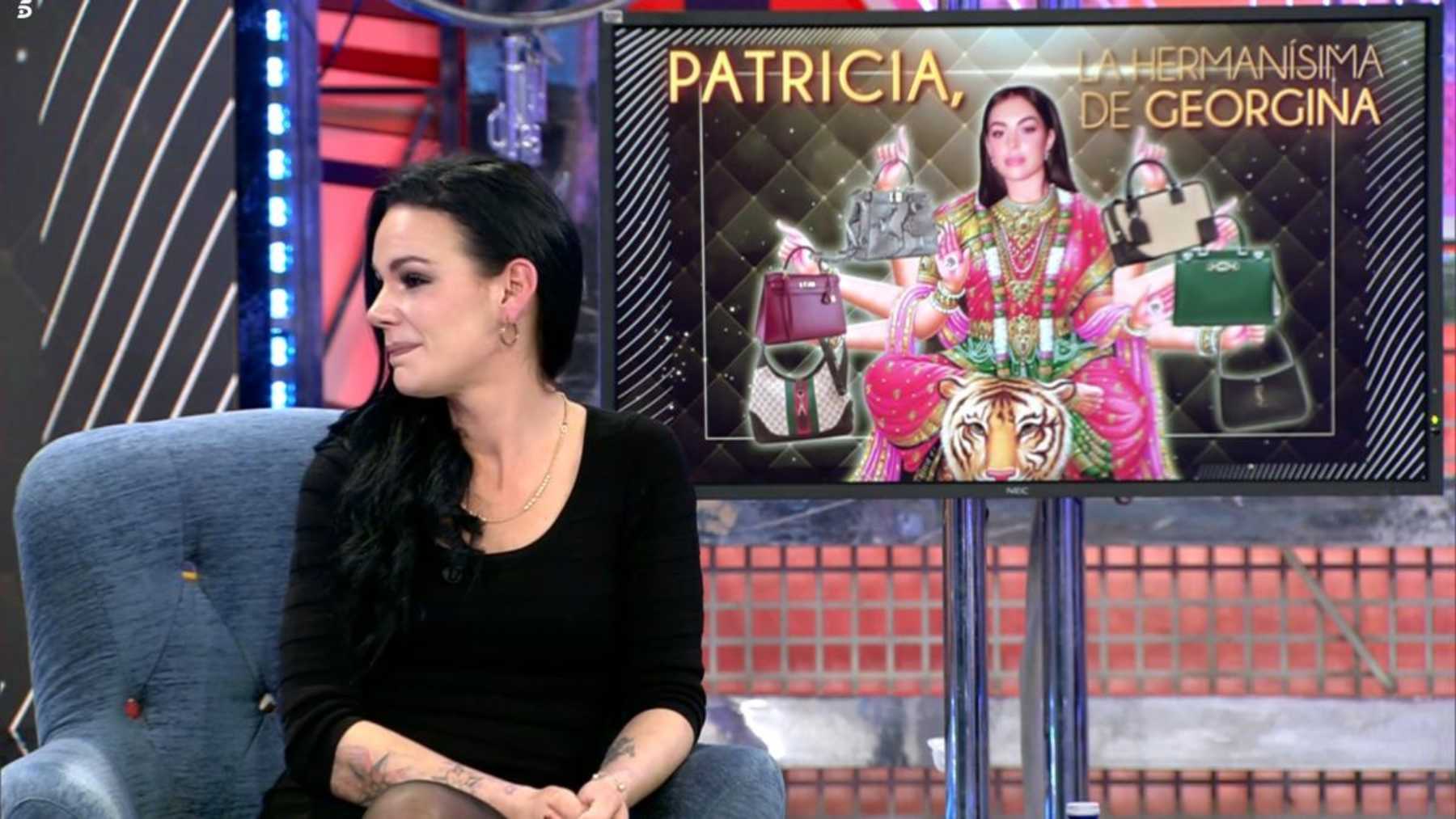 La hermana de Georgina Rodr&iacute;guez, Patricia, en 'S&aacute;bado Deluxe' / Telecinco