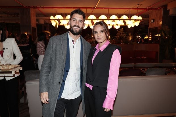 Gloria Camila junto a su novio, David Garc&iacute;a, en un evento. / Gtres