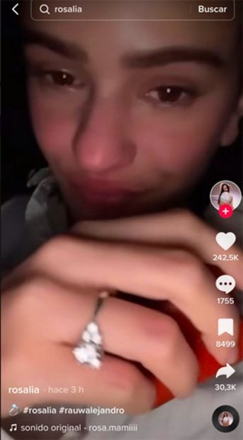 Rosal&iacute;a en TikTok / Redes sociales