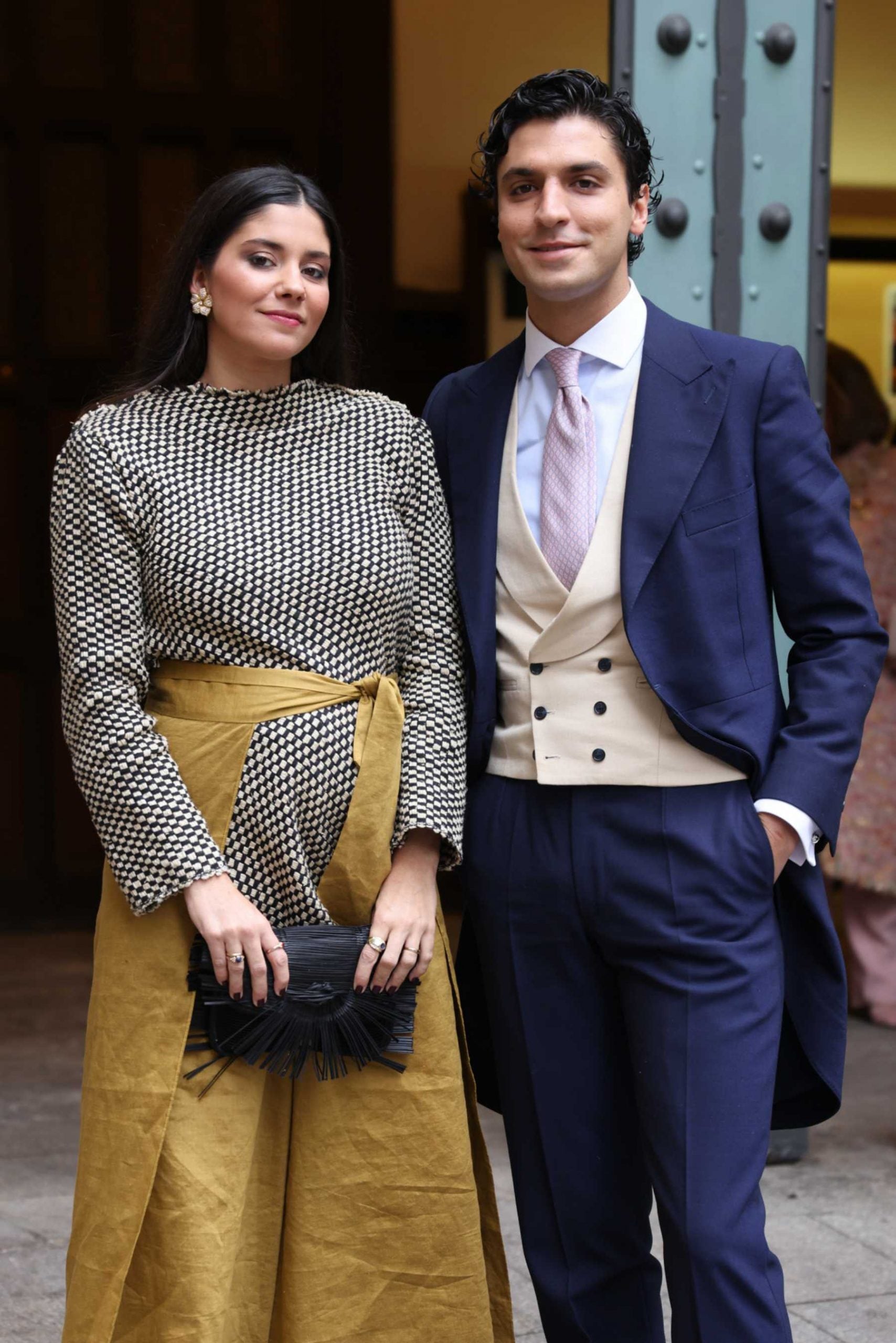 Mar&iacute;a G. de Jaime y Tom&aacute;s P&aacute;ramo en una boda / Gtres