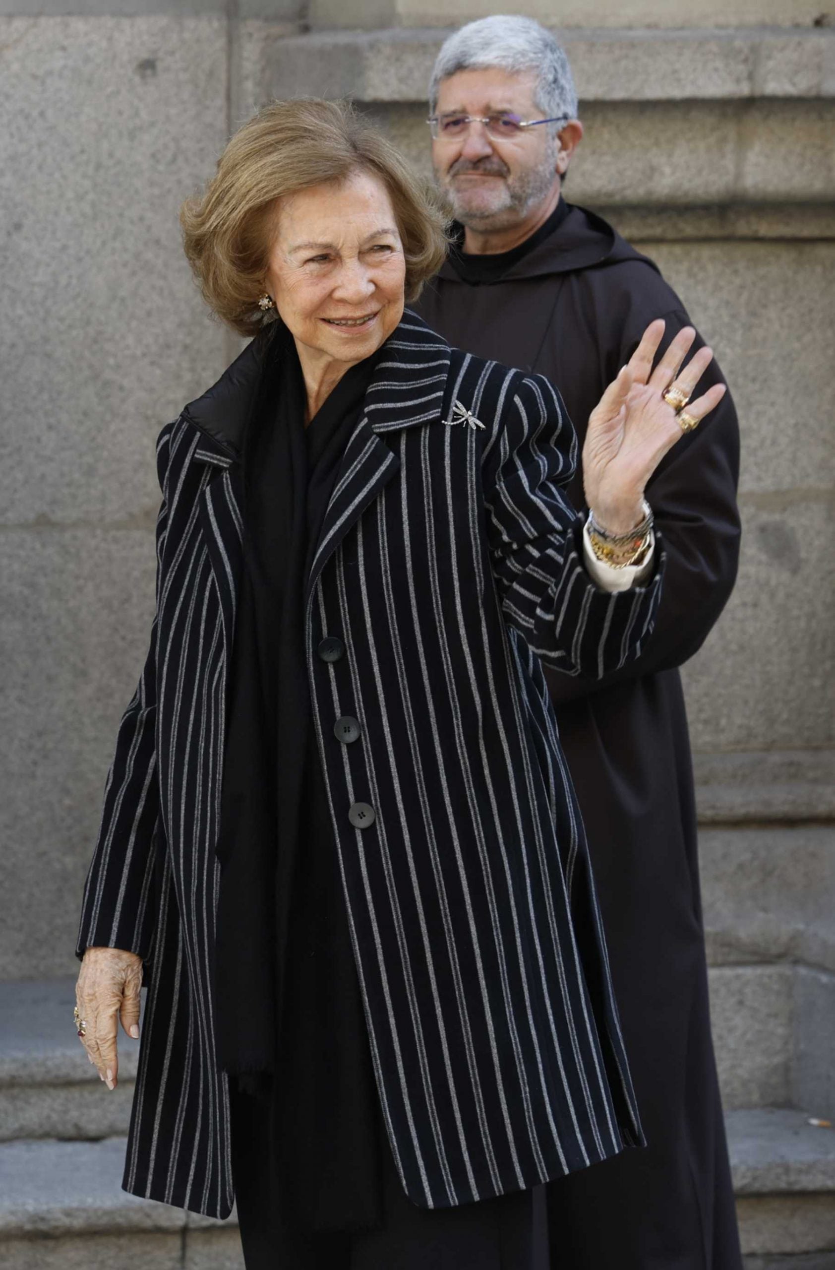 Do&ntilde;a Sof&iacute;a en Madrid / Gtres