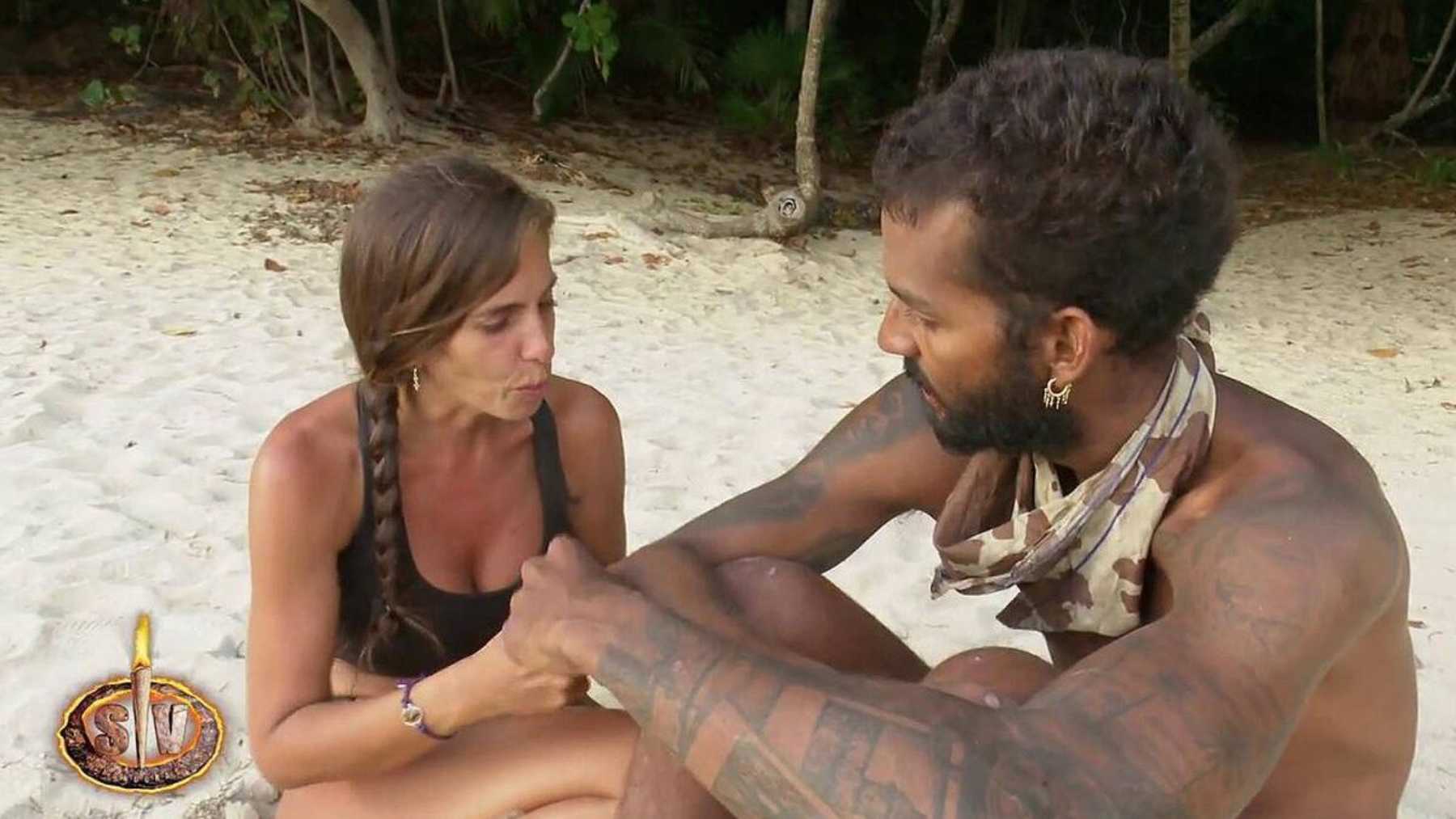 Yulen Pereira y Anabel Pantoja en 'Supervivientes' / Gtres