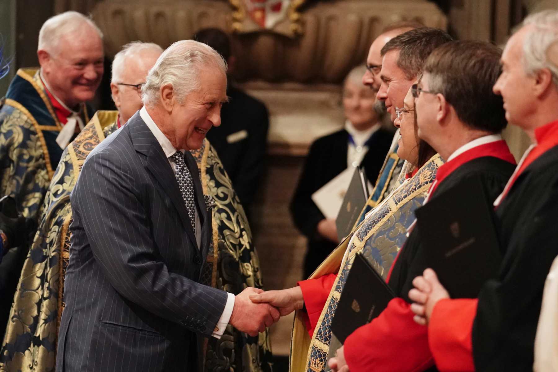 El Rey Carlos III en un acto oficial / Gtres