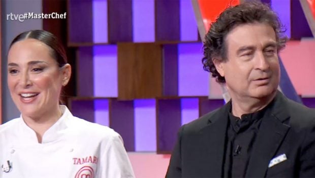 Tamara Falc&oacute; en 'MasterChef' / TVE