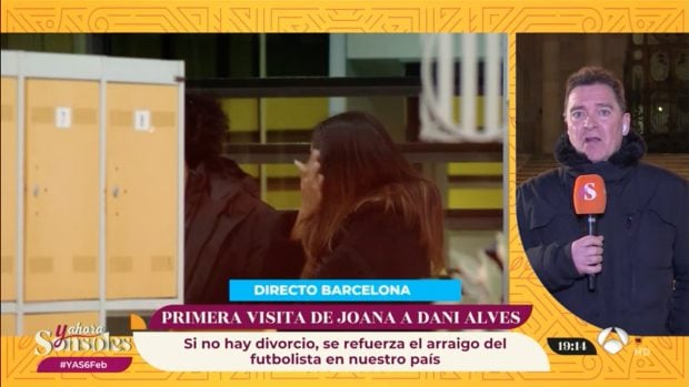 Carlos Qu&iacute;lez en una intervenci&oacute;n para 'Y ahora Sonsoles'. / Antena 3