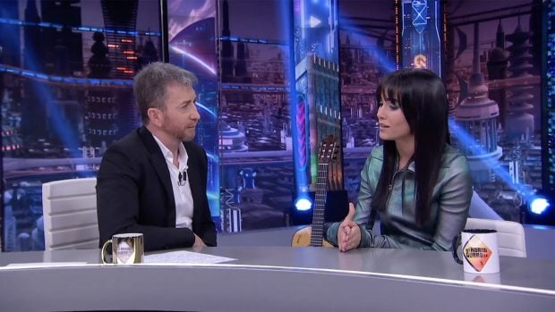 Aitana y Pablo Motos en 'El Hormiguero'. / Antena 3