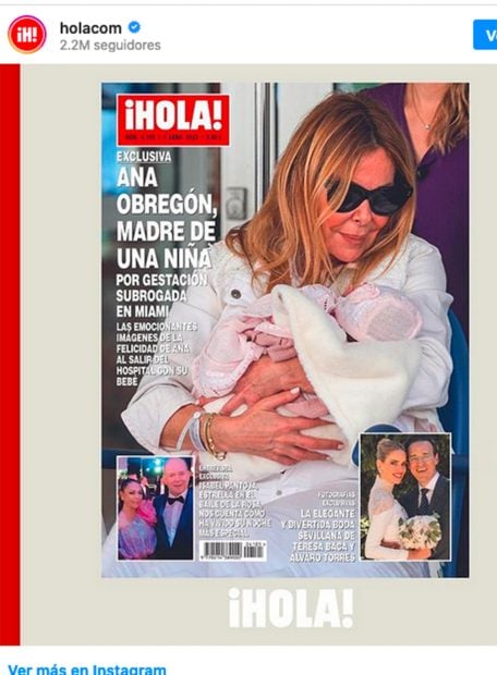 Portada de la revista &iexcl;Hola! / Redes sociales 