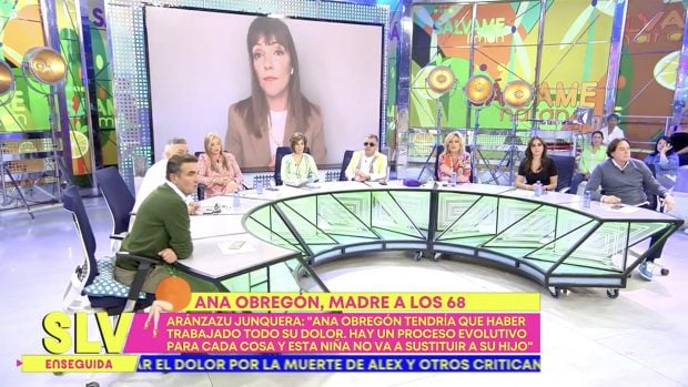 Colaboradores en el plató de 'Sálvame'. / Telecinco
