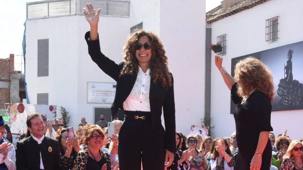 Rosario y Lolita en la inauguraci&oacute;n del Museo Lola Flores. / Gtres