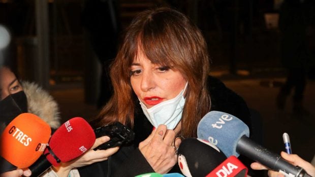 Yolanda Ramos en el funeral de Ver&oacute;nica Forqu&eacute; / Gtres