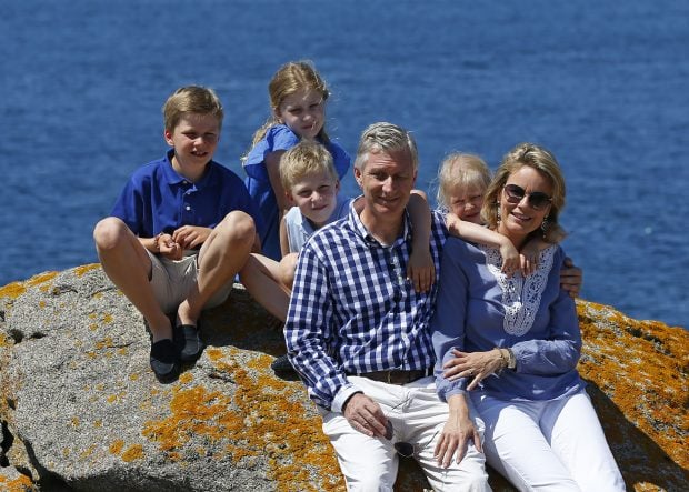 Los Reyes de Bélgica y sus hijos en 2013 / Gtres