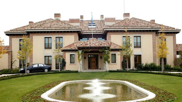 Vista exterior de la casa de los Reyes Felipe y Letizia, Leonor y Sof&iacute;a / Gtres