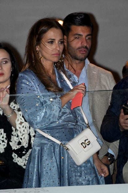 Paula Echevarr&iacute;a y Miguel Torres en Semana Santa. / Gtres