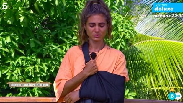 Gema Ald&oacute;n en 'Supervivientes' / Telecinco