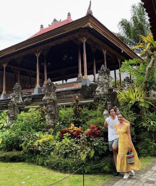 Tamara Falc&oacute; e &Iacute;&ntilde;igo Onieva en Bali / Instagram