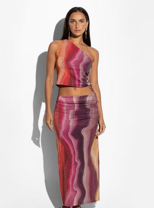 El Corte Ingl&eacute;s arrasa en ventas con esta falda multicolor que te pondr&aacute;s con todo: estiliza tus caderas
