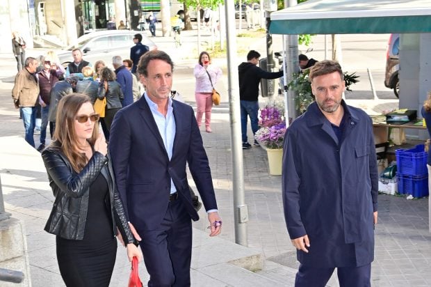 &Aacute;lvaro Mu&ntilde;oz Escassi en el funeral de Laura Valenzuela. / Gtres
