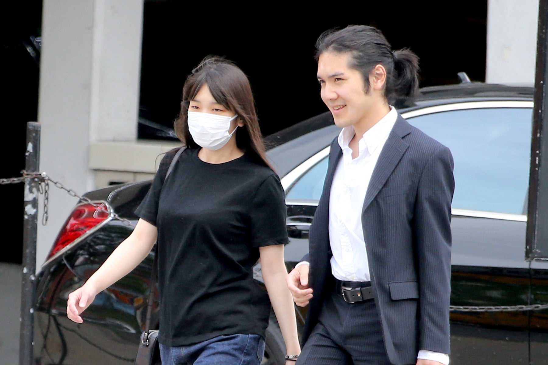 La princesa Mako junto a Kei Komuro/ Gtres 